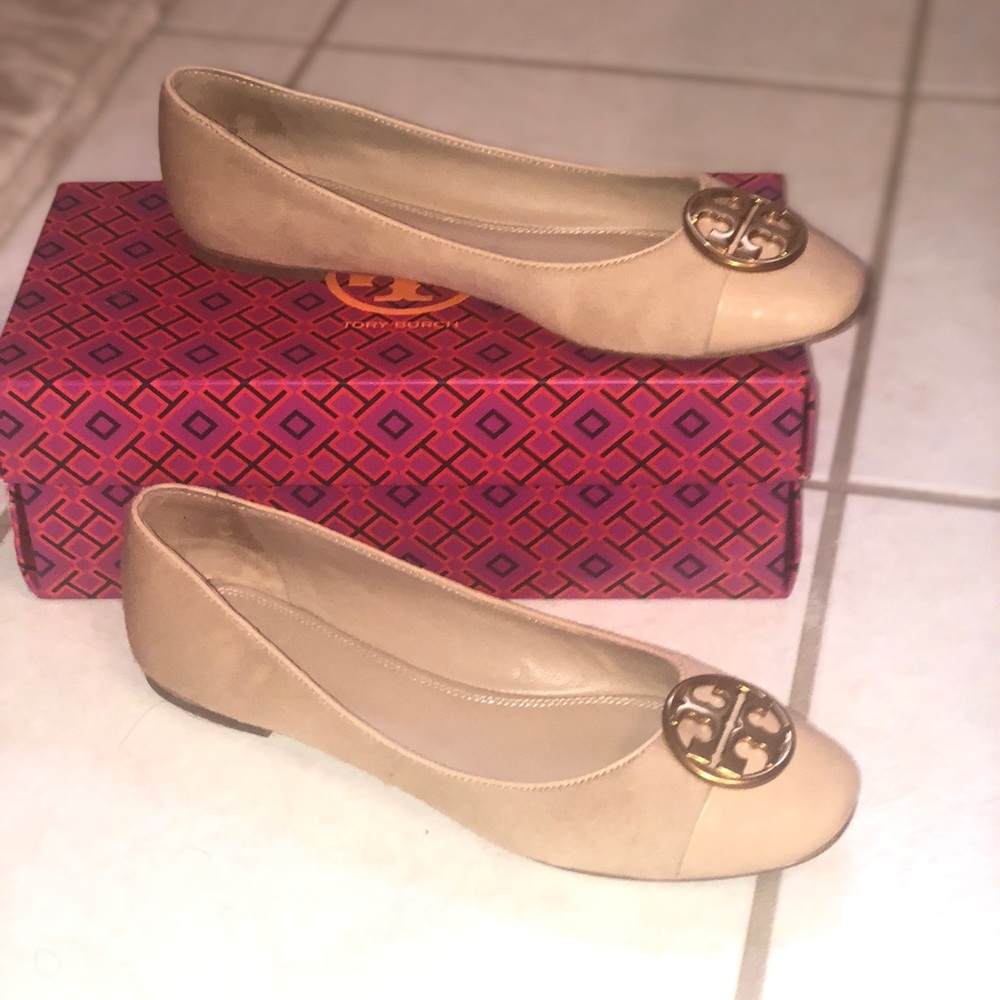 Tory Burch Chelsea Cap Toe Ballet Flats